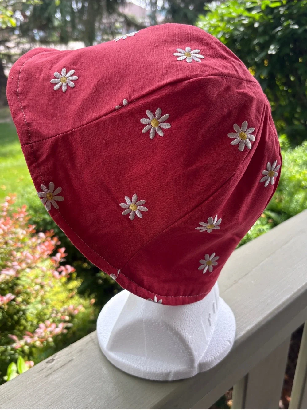 New Tulip Bucket Hat, Handmade, Reversible